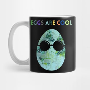 Art Acrylic artwork abstract Easter Egg Mug